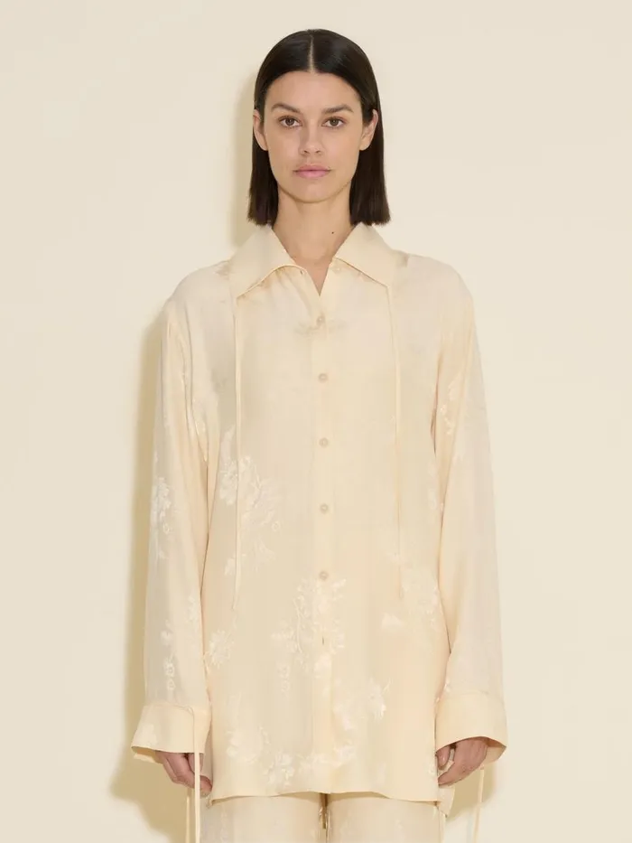 Shirts and Tops Women Holzweiler Pom Jacquard Shirt Lt Yellow