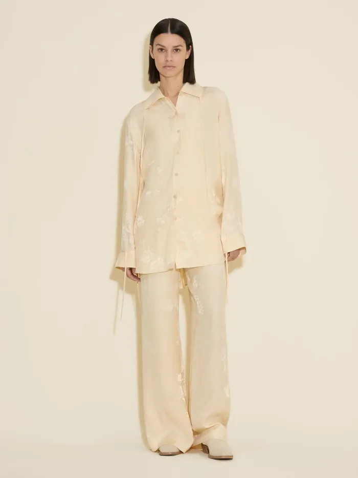 Shirts and Tops Women Holzweiler Pom Jacquard Shirt Lt Yellow