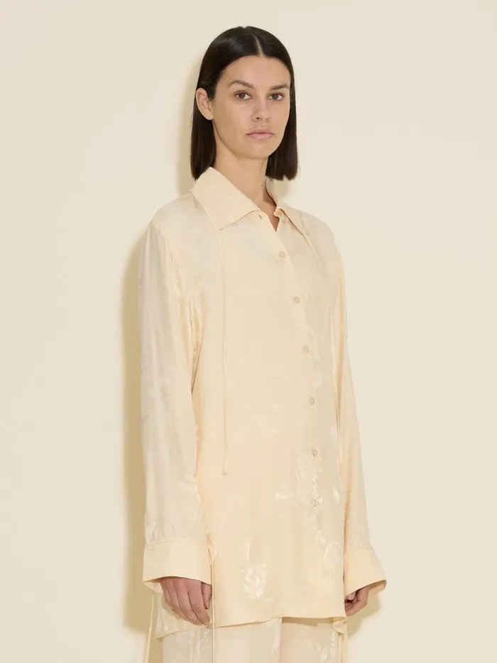 Shirts and Tops Women Holzweiler Pom Jacquard Shirt Lt Yellow