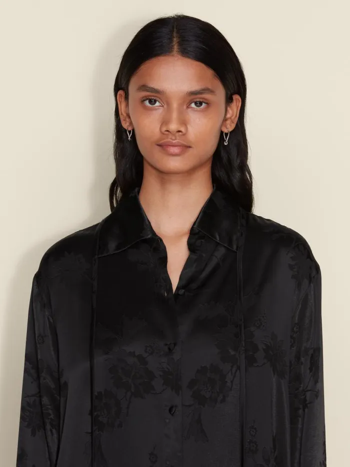 Shirts and Tops Women Holzweiler Pom Jaquard Shirt Black