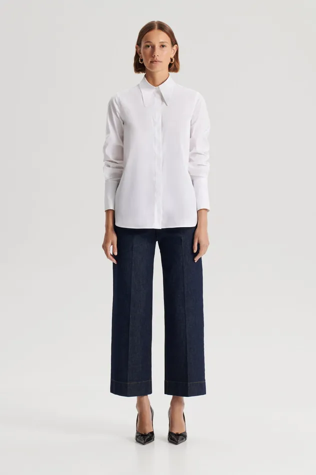 Shirts COTTON SHIRT WHITE Scanlan Theodore Women
