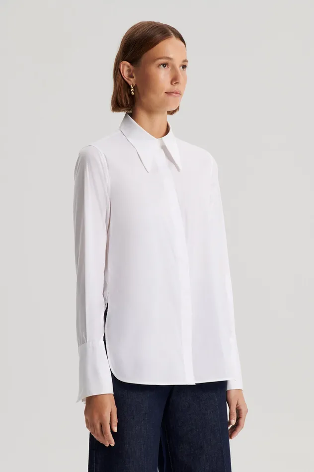 Shirts COTTON SHIRT WHITE Scanlan Theodore Women