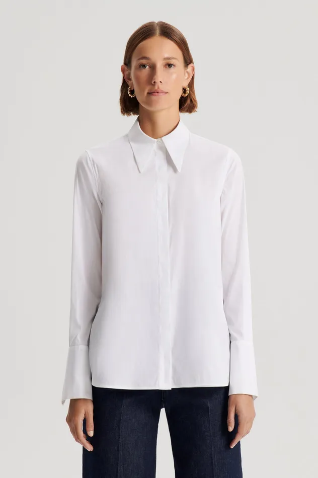 Shirts COTTON SHIRT WHITE Scanlan Theodore Women