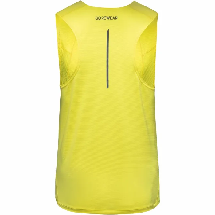 Shirts Men GOREWEAR Contest 20 Singlet Mens Neon Yellow