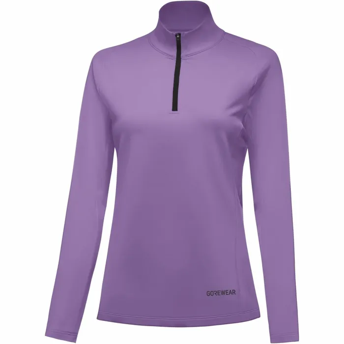 Shirts Women GOREWEAR Everyday Mid 14 Zip Womens Scrub Purple