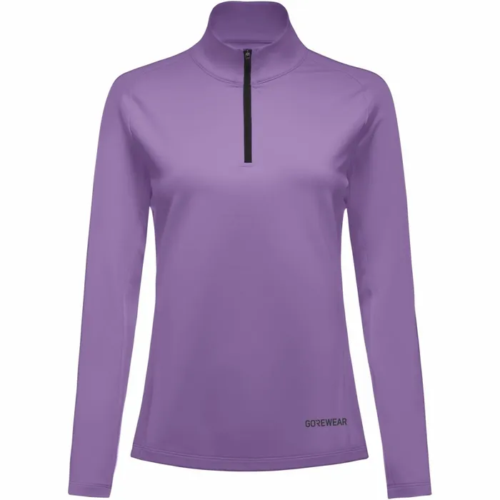 Shirts Women GOREWEAR Everyday Mid 14 Zip Womens Scrub Purple