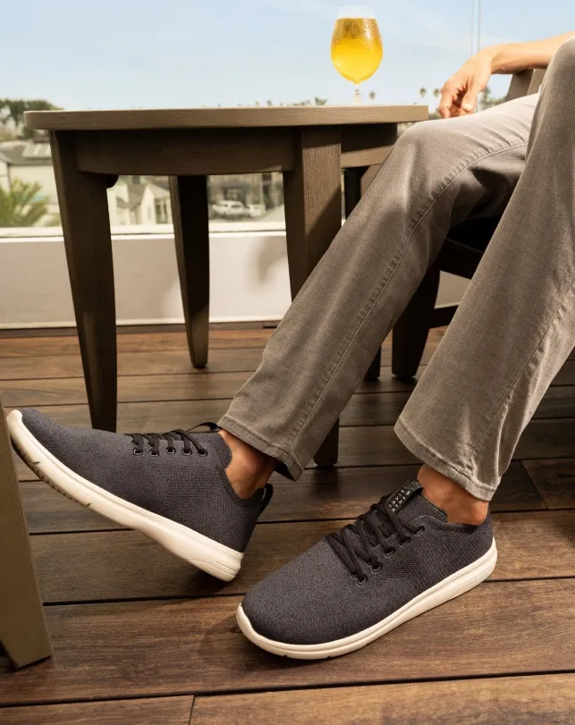 Shoes Casual Shoes TravisMathew The Daily Lite Shoe Heather Ebony