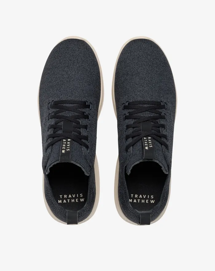 Shoes Casual Shoes TravisMathew The Daily Lite Shoe Heather Ebony