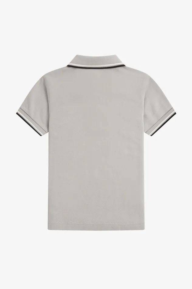 Shop The ShirtKids Twin Tipped Shirt Limestoneecrublack Fred Perry Kids