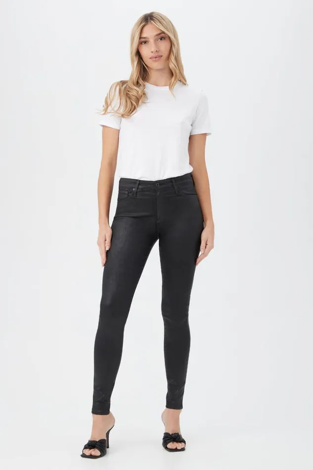 SHOP Trina Turk ALL BOTTOMS AG LEATHERETTE HIGHRISE SKINNY FARRAH JEAN