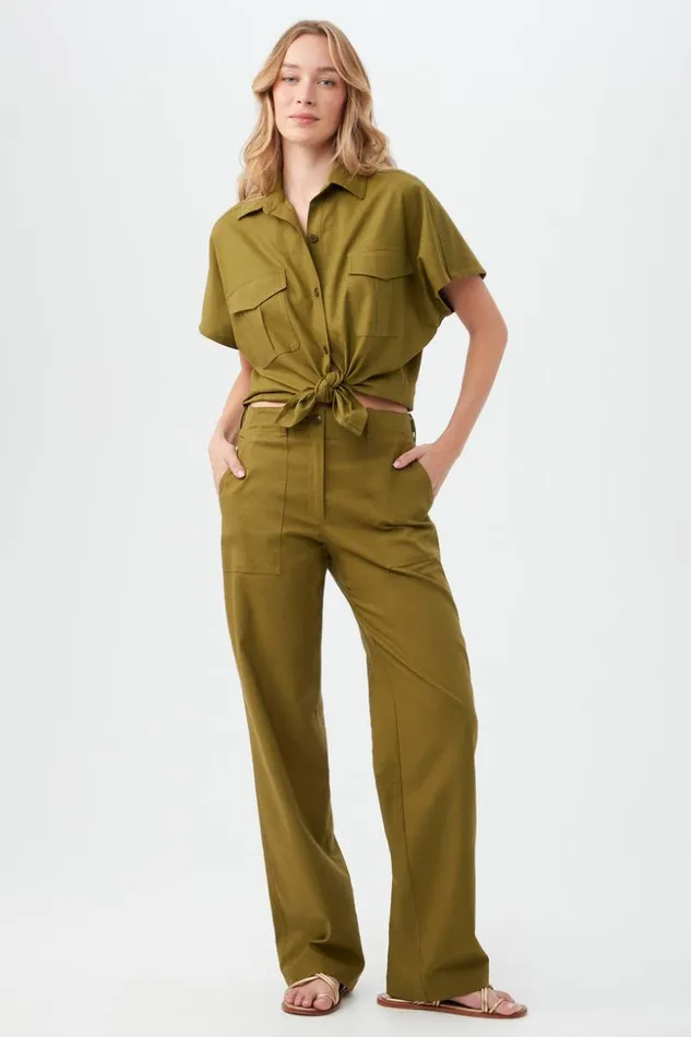 SHOP Trina Turk ALL BOTTOMS ANTONIA PANT