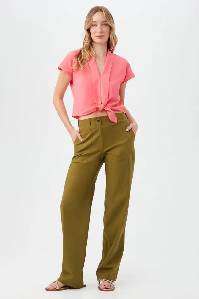 SHOP Trina Turk ALL BOTTOMS ANTONIA PANT