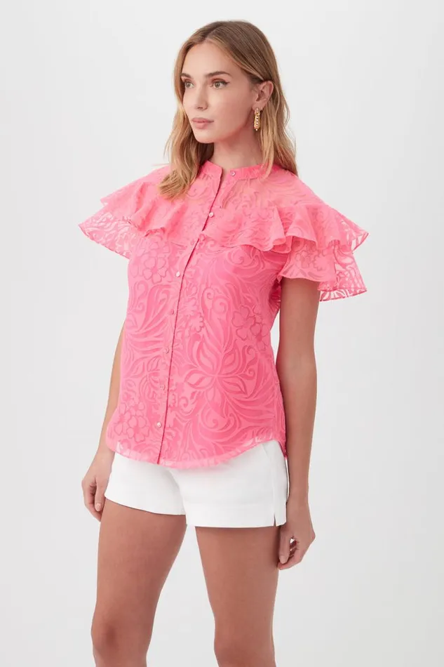 SHOP Trina Turk ALL TOPS BEACHFRONT TOP