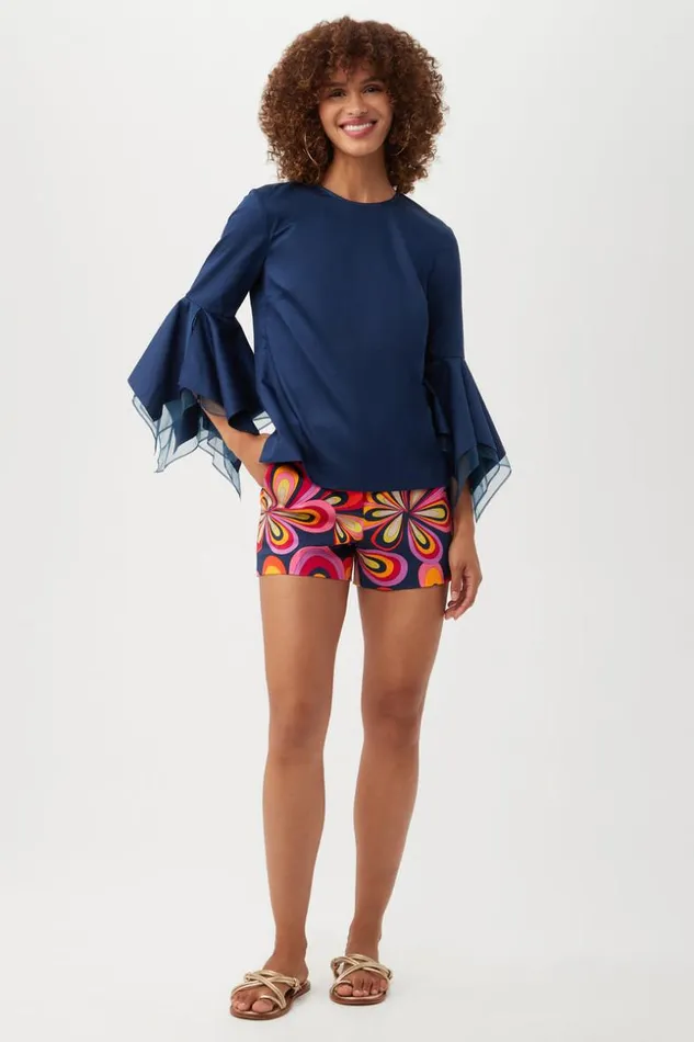 SHOP Trina Turk ALL TOPS FONTAINEBLEAU TOP