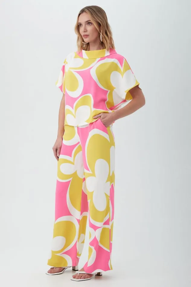 SHOP Trina Turk ALL TOPS HONEYSUCKLE TOP