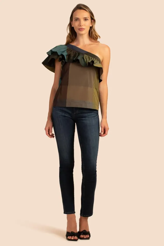 SHOP Trina Turk ALL TOPS LAKSHAM TOP