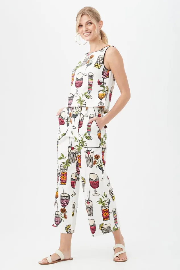 SHOP Trina Turk ALL TOPS PIPED VENYA TOP