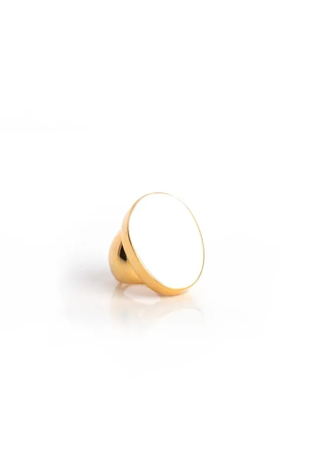 SHOP Trina Turk JEWELRY KJL ENAMEL KIDNEY ADJUSTABLE RING