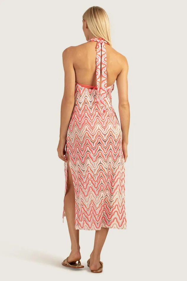 SHOP Trina Turk MATCHING SWIM SETS SERAFINA CROCHET HALTER MAXI