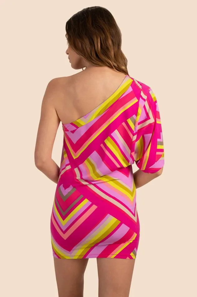 SHOP Trina Turk MATCHING SWIM SETS WALTZ ONE SHOULDER TUNIC