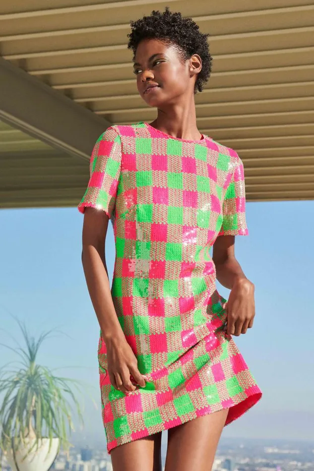 SHOP Trina Turk MINI DRESSES LUPINE DRESS