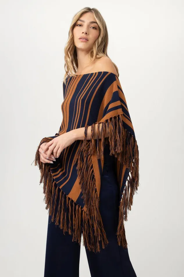 SHOP Trina Turk SWEATERS and KNITS MIRADOR PONCHO