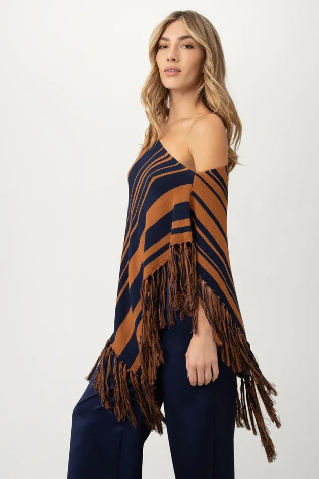 SHOP Trina Turk SWEATERS and KNITS MIRADOR PONCHO