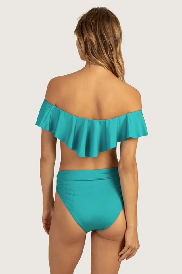 SHOP Trina Turk SWIM TOPS MONACO SOLIDS OFF THE SHOULDER BANDEAU