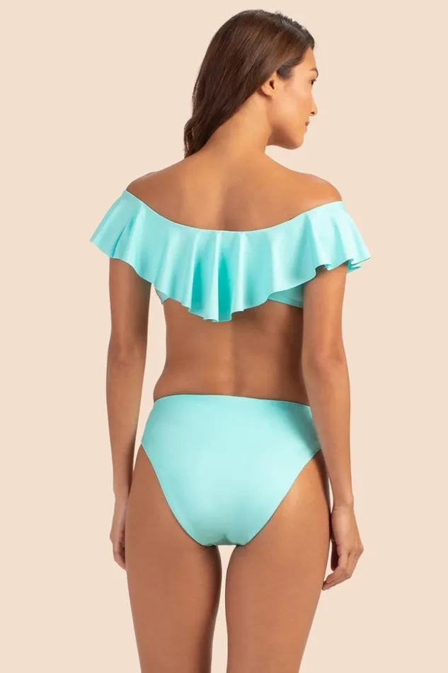 SHOP Trina Turk SWIM TOPS MONACO SOLIDS OFF THE SHOULDER BANDEAU