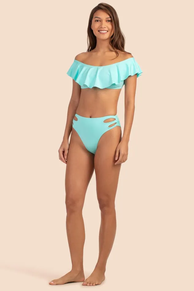 SHOP Trina Turk SWIM TOPS MONACO SOLIDS OFF THE SHOULDER BANDEAU