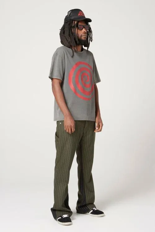 Short Sleeve Men Gallery Dept LOST TEE Faded Black