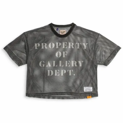 Short Sleeve Men Gallery Dept PROPERTY OF GD PRACTICE JERSEY Washed Black