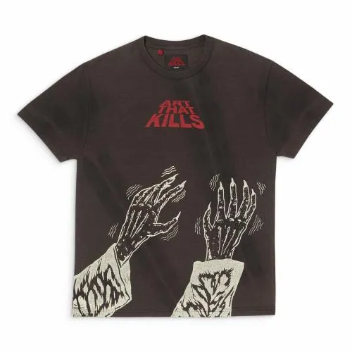 Short Sleeve Men Gallery Dept ZOMBIE TEE Wizer Black