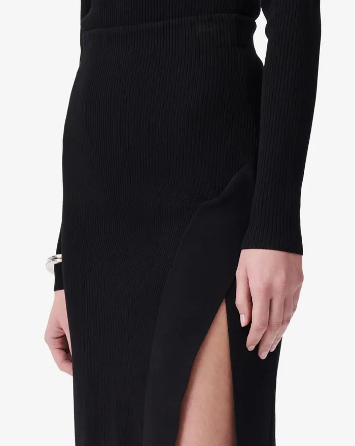 Shorts and Skirts Women IRO AYOKO RIBBED MIDI SKIRT