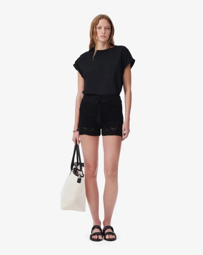 Shorts and Skirts Women IRO LOREEN CROCHET SHORTS