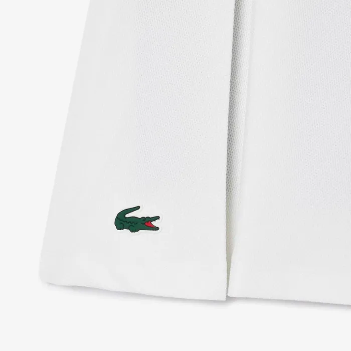 Shorts and Skirts Women Lacoste Women039s Skirt With Integrated Piqu Shorts White 001