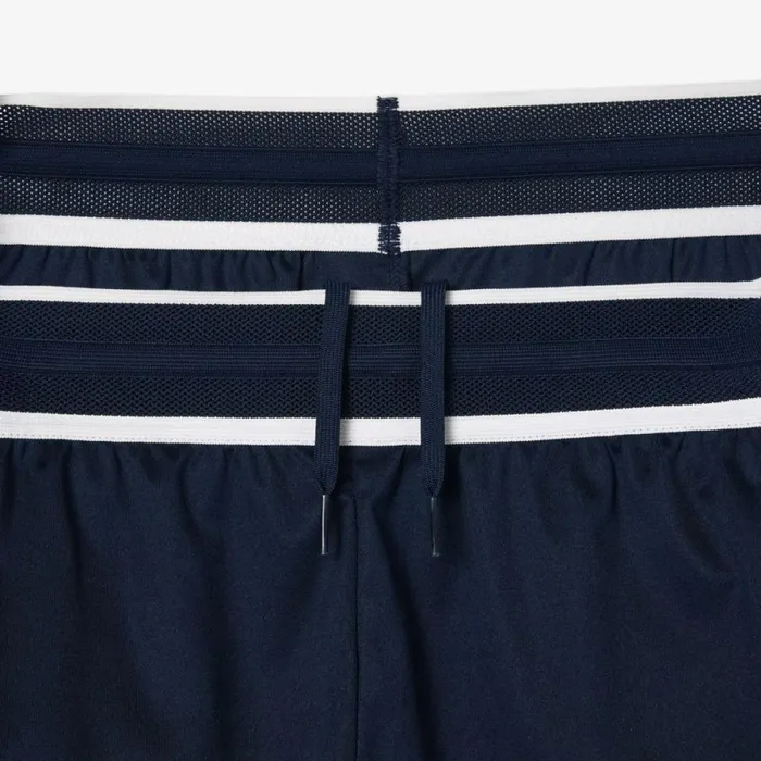 Shorts and Swim Men Lacoste Men039s Lacoste Sport X Daniil Medvedev Tennis Shorts Navy Blue 166