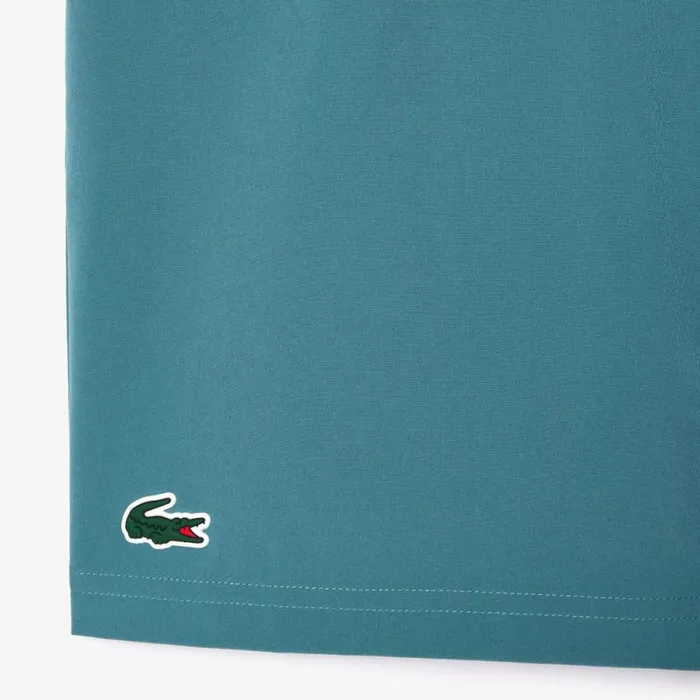 Shorts and Swim Men Lacoste Men039s Lacoste Tennis X Novak Djokovic Shorts Hydro Blue Iy4