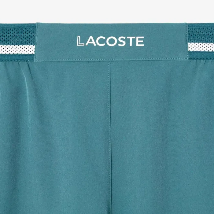 Shorts and Swim Men Lacoste Men039s Lacoste Tennis X Novak Djokovic Shorts Hydro Blue Iy4