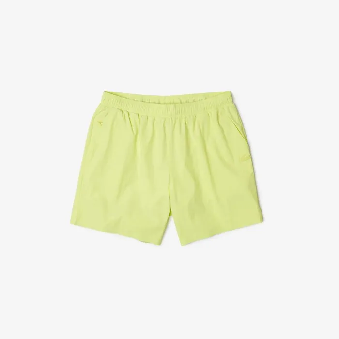 Shorts and Swim Men Lacoste Men039s Light Swim Trunks Flashy Yellow Tuk