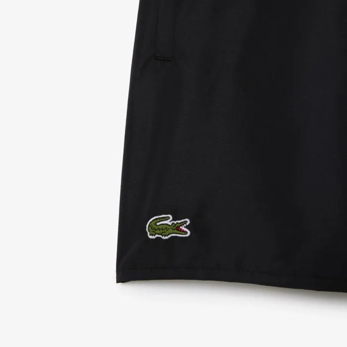 Shorts and Swim Men Lacoste Men039s Lightweight Swim Shorts Black Green 964