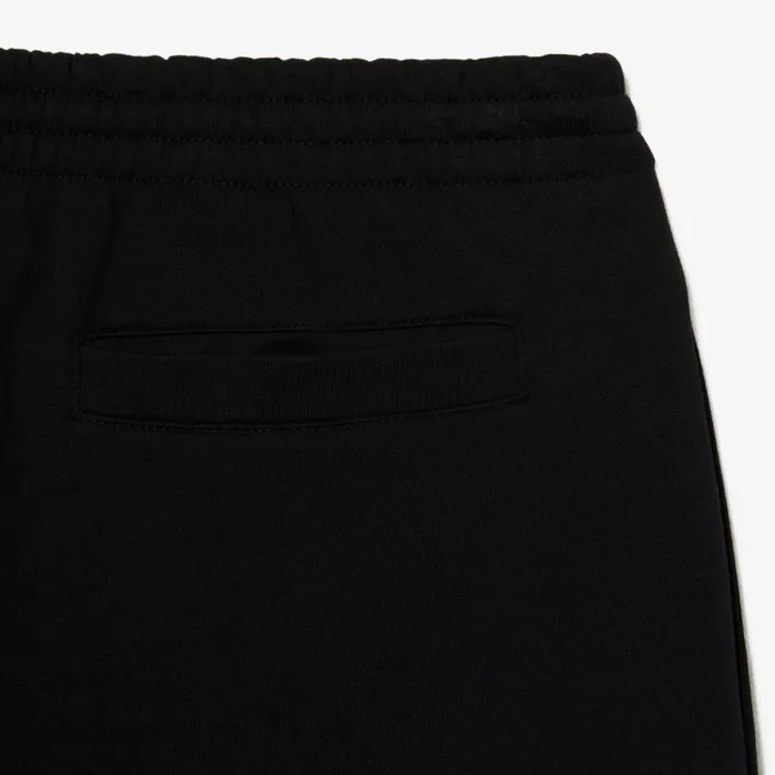 Shorts and Swim Men Lacoste Men039s Regular Fit Fleece Shorts Black 031