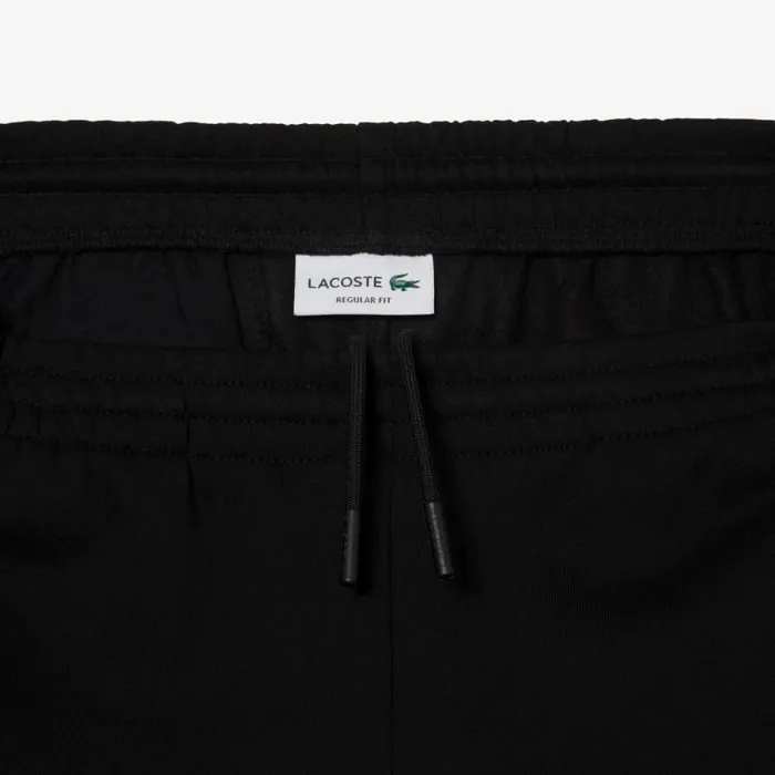 Shorts and Swim Men Lacoste Men039s Regular Fit Fleece Shorts Black 031