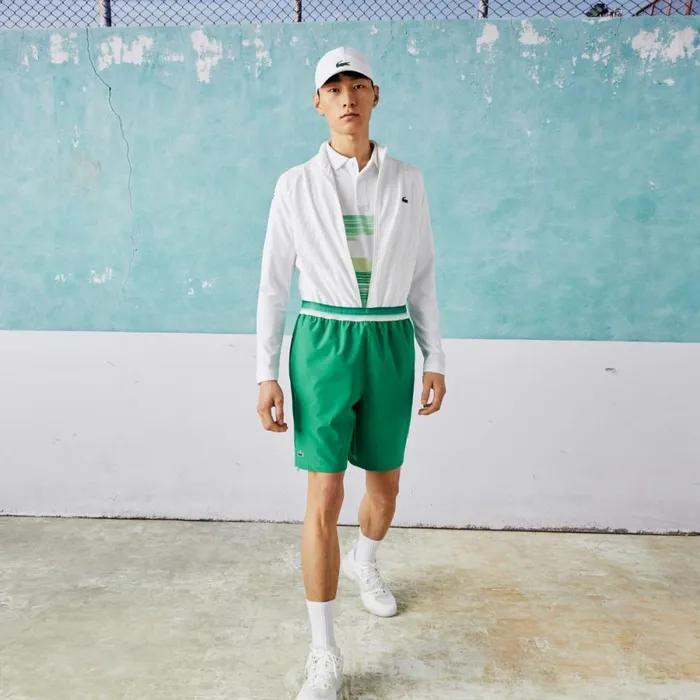 Shorts and Swim Men Lacoste Mens Lacoste SPORT X Novak Djokovic Light Stretch Shorts Green Ldm Shorts and Swim Men Lacoste Mens Lacoste SPORT X Novak Djokovic Light Stretch Shorts Green Ldm
