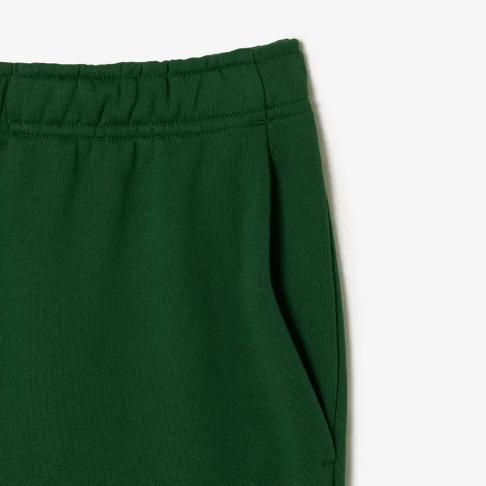 Shorts and Swim Men Lacoste Mens Sport Roland Garros Edition Flannel Shorts Pine Green 132