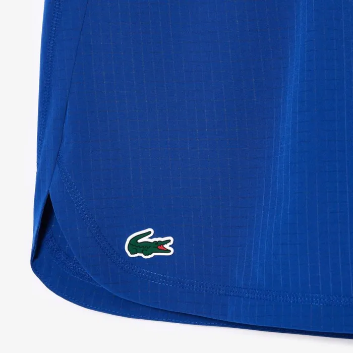 Shorts and Swim Men Lacoste Mens Sport Stretch Mesh Shorts Navy Blue Iu8