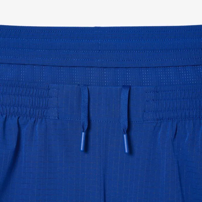 Shorts and Swim Men Lacoste Mens Sport Stretch Mesh Shorts Navy Blue Iu8
