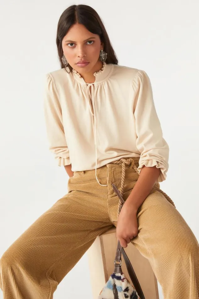 SisolPuff Sleeve Sweater Clothing Baandsh Sweaters and Cardigans