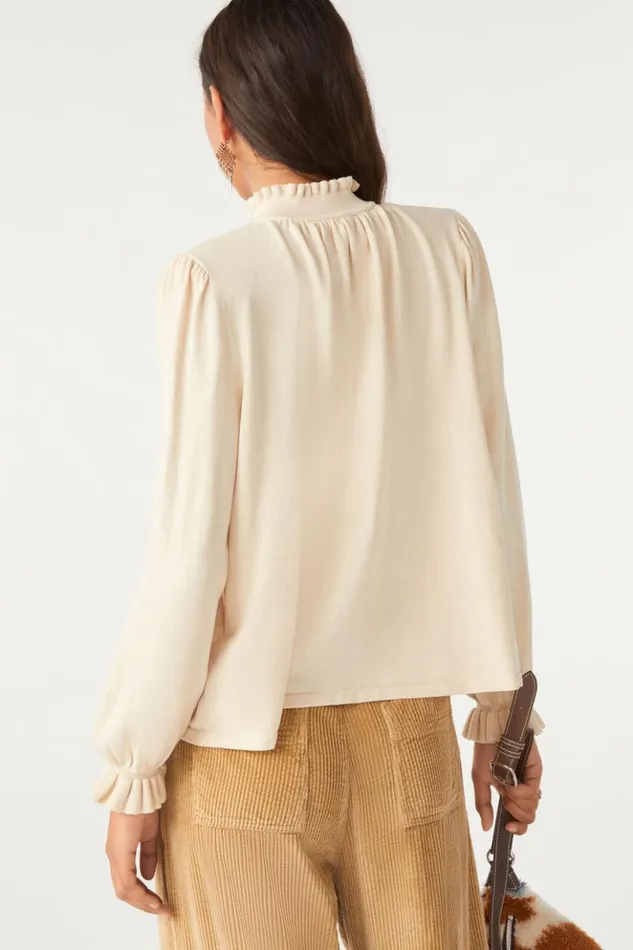 SisolPuff Sleeve Sweater Clothing Baandsh Sweaters and Cardigans