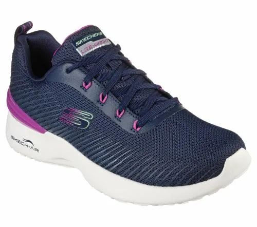 SkechAir Dynamight 8211 Luminosity Navy Purple Women SKECHERS Lace Up